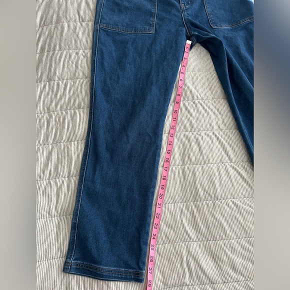 Knox rose denim jeans with elastic waistband size large - Picture 7 of 7